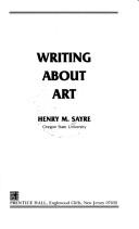 Writing about art