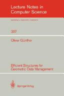 Efficient structures for geometric data management