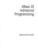 dBASE III advanced programming