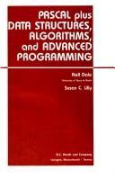 Pascal Plus data structures, algorithms, and advanced programming