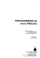 Programming in micro-PROLOG