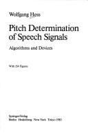 Pitch determination of speech signals