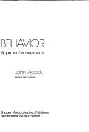 Animal behavior