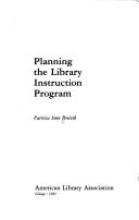Planning the library instruction program