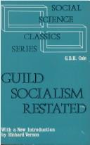 Guild socialism re-stated