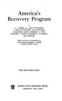 America's recovery program