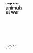 Animals at war