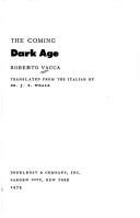 Coming Dark Age (Anchor Books)