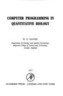 Computer programming in quantitative biology
