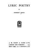 Lyric poetry