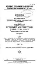 Voluntary Environmental Cleanup and Economic Redevelopment Act of 1993