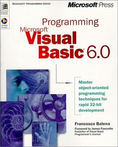 Programming Microsoft Visual Basic 6.0