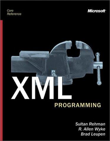 XML programming (core reference)