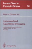 Automated and algorithmic debugging