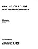 Drying of Solids