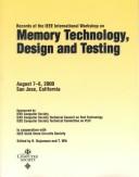 Records of the 2000 IEEE International Workshop on Memory Technology, Design and Testing