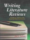 Writing Literature Reviews