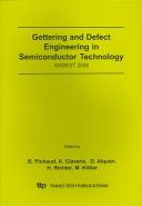 Gettering and defect engineering in semiconductor technology XI