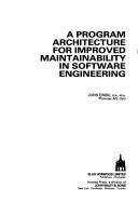 Program Architecture Improv