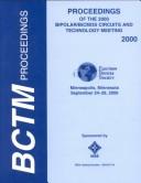 Proceedings of the 2000 Bipolar/BiCMOS Circuits and Technology Meeting