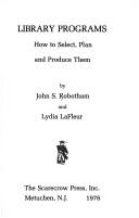 Library programs