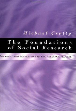 The foundations of social research