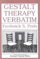 Gestalt therapy verbatim