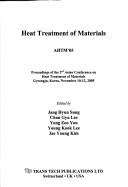 Heat treatment of materials