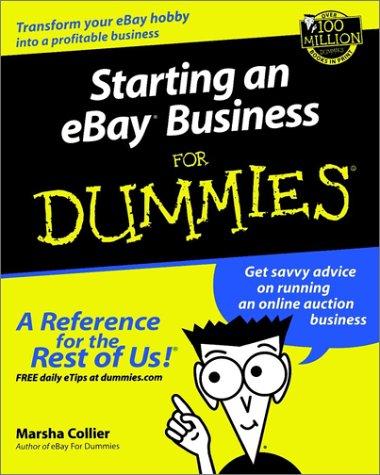 Starting an eBay business for dummies