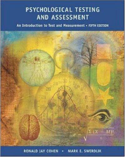 Psychological testing and assessment
