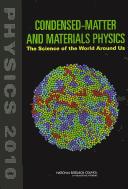 Condensed-matter and materials physics