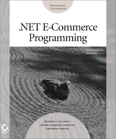 .Net e-commerce programming