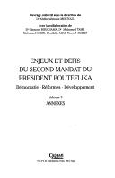Enjeux et défis du second mandat du président Bouteflika