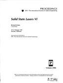 Solid State Lasers VI (Solid State Lasers VI)