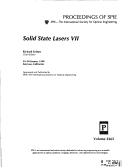 Solid State Lasers 7 (Solid State Laser VIII)