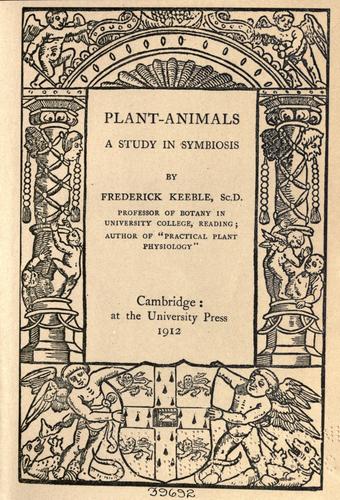 Plant-animals
