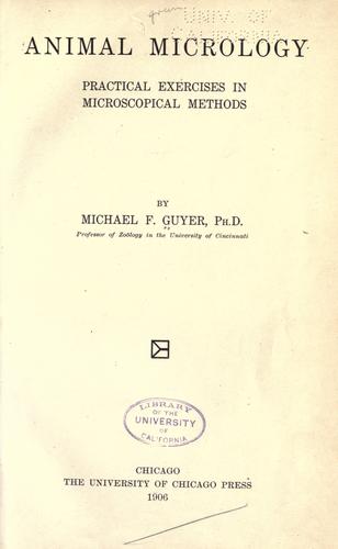 Animal micrology