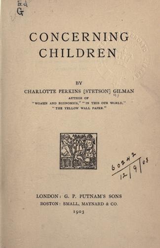 Concerning children