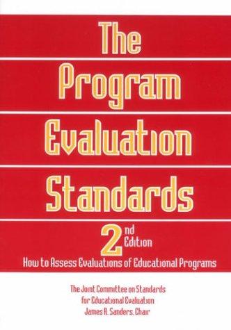 The program evaluation standards