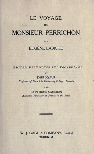 Le voyage de Monsieur Perrichon