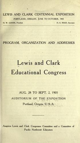 Program, organization and addresses