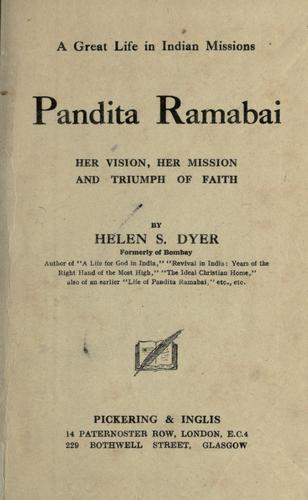 Pandita Ramabai