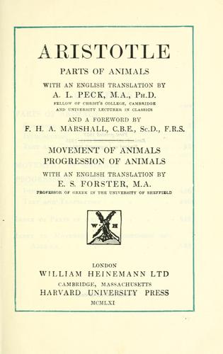 Parts of animals