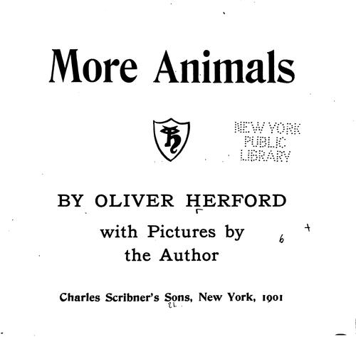 More animals