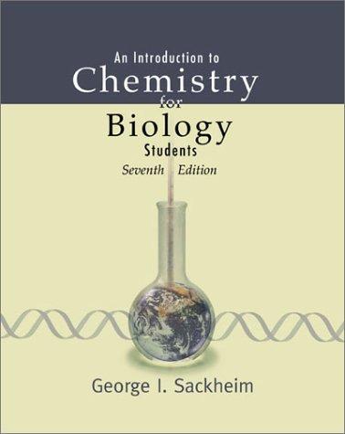 Introduction to chemistry for biology students