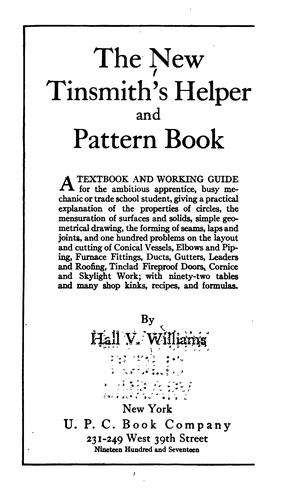 The new tinsmith's helper and pattern book