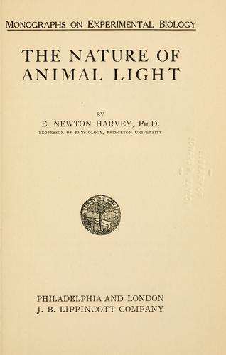 The Nature Of Animal Light