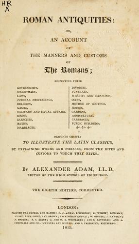 Roman antiquities