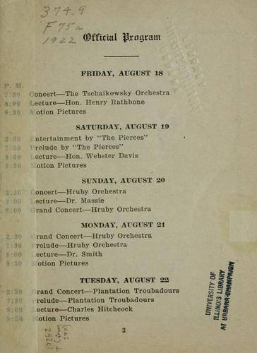 Annual program