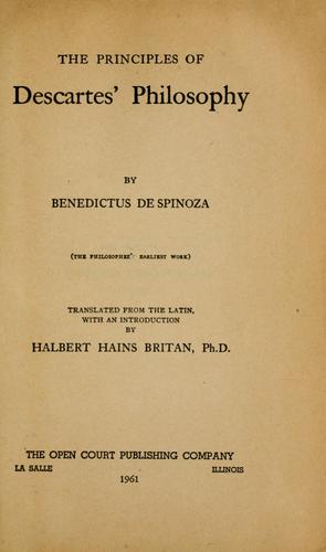 Renati des Cartes Principiorum philosophiae